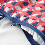 ANTILOP - Supporting Cushion, White / Cover Blue & Red