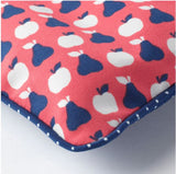 ANTILOP - Supporting Cushion, White / Cover Blue & Red