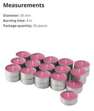 SINNLIG - Scented Tealight Candles Pack of 30 Pieces