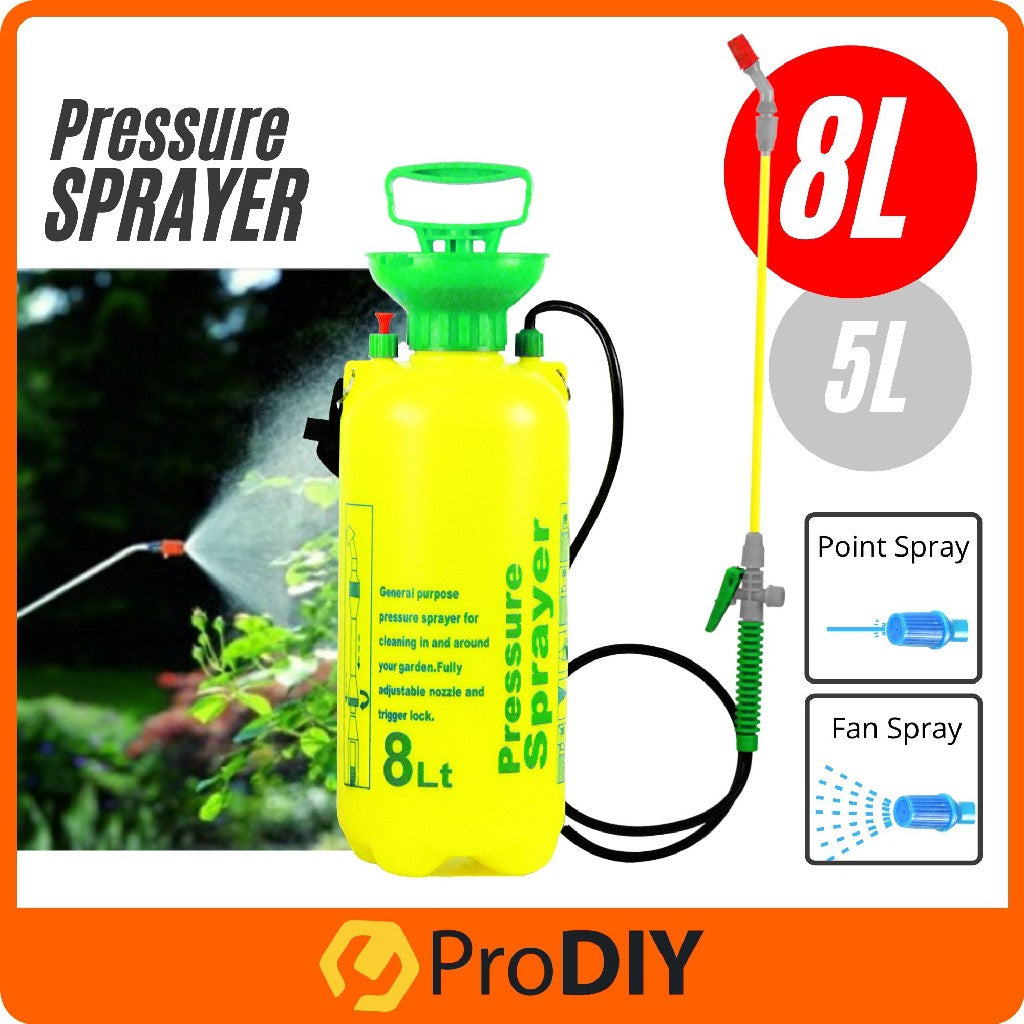 Garden - Pressure Sprayer - 5 / 8 Liter