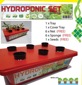 Hidroponik  -  Set of  6 Holes