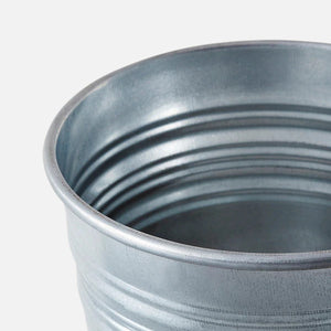 SOCKER - Plant Pot - galvanized - 12cm