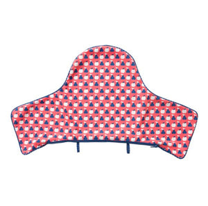 ANTILOP - Supporting Cushion, White / Cover Blue & Red