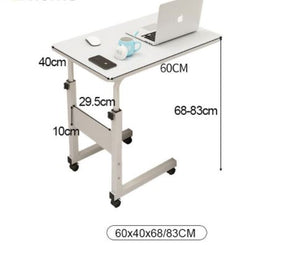 Bedside - Lifting Table Adjustable - 60x40x68cm