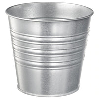 SOCKER - Plant Pot - galvanized - 12cm