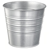 SOCKER - Plant Pot - galvanized - 12cm