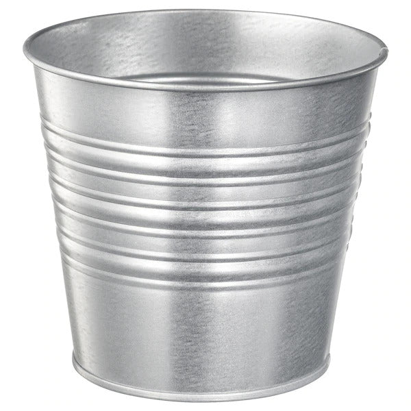 SOCKER - Plant Pot - galvanized - 12cm