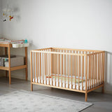 SNIGLAR Cot, birch, 60x120 cm