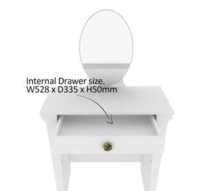 Dressing Table With Stool