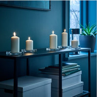 FENOMEN - Unscented Block Candle, Natural