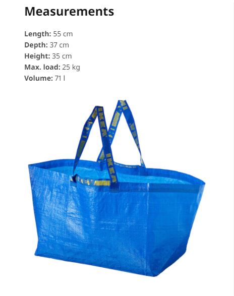 Frakta carrier online bag