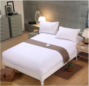 Bedsheet - Fitted Plain Size ( King , Queen , Single )