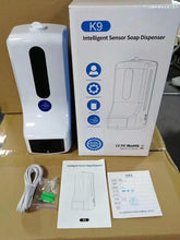 Load image into Gallery viewer, K9 - Sanitizer Dispenser &amp; Thermometer - 2 in 1

