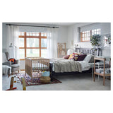 SNIGLAR Cot, birch, 60x120 cm