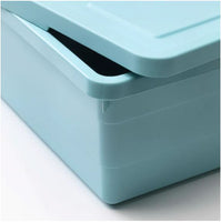 SOCKERBIT - Storage Box with Lid - Light/Blue