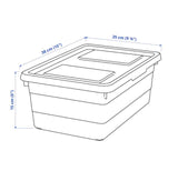 SOCKERBIT - Storage Box with Lid - Light/Blue