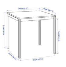 Load image into Gallery viewer, MELLTORP -  NISSE Table and 2 folding chairs,
