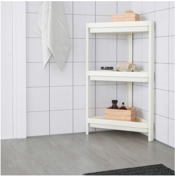 VESKEN - Corner Shelf Unit