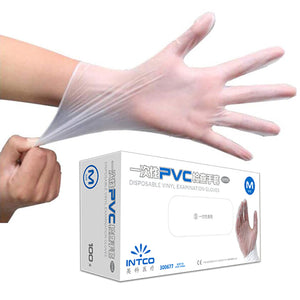 PVC GLOVES VINYL - S (Medical / 100PCS/BOX)