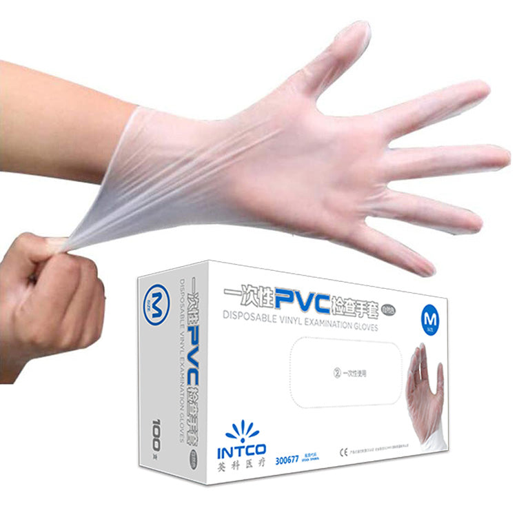 PVC GLOVES VINYL - S (Medical / 100PCS/BOX)
