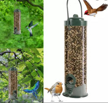 Load image into Gallery viewer, Hanging Bird Feeder Dispenser
