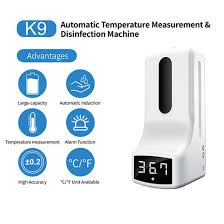 K9 - Sanitizer Dispenser & Thermometer - 2 in 1