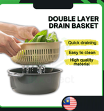 Double Layer Drain Basket