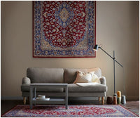 VEDBAK - Rug low pile, multi color 80x180 cm