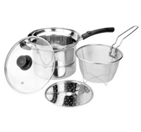 Cooking Pot Pan set 4 pcs