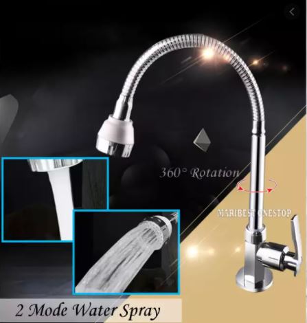 Water Tap - for Kitchen Sink - Flexible