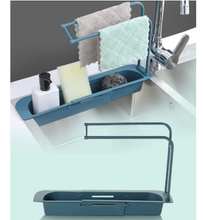 Load image into Gallery viewer, Kitchen Sink Organizer with Drying Rack
