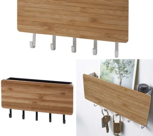 Key Rack Holder - Wall-hung Type Wooden